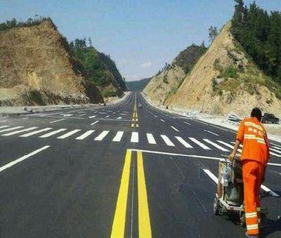 余姚杭州道路划线